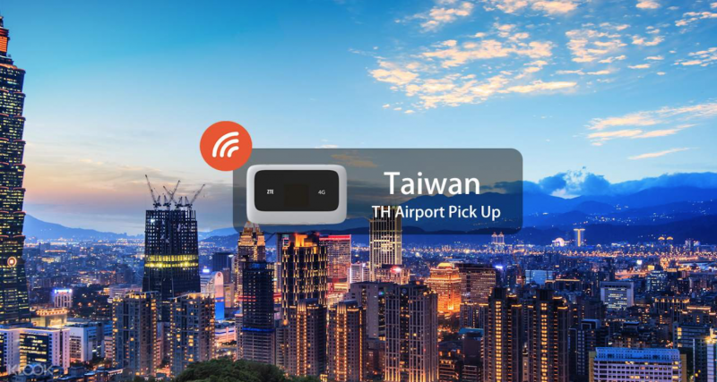 4G WiFi for Taiwan (TH Airport Pick Up) 