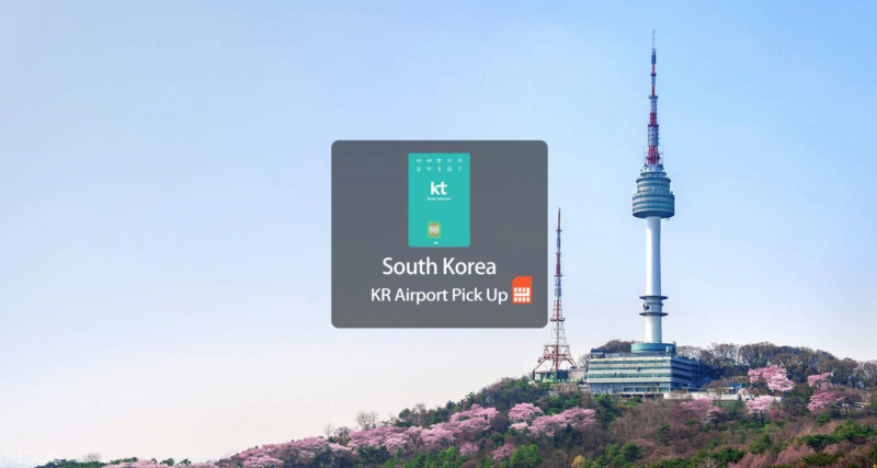4G SIM Card (KR Airport Pick Up) for South Korea