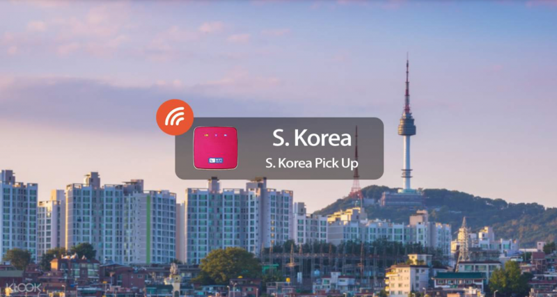 4G WiFi (KR Airport Pick Up) for Korea