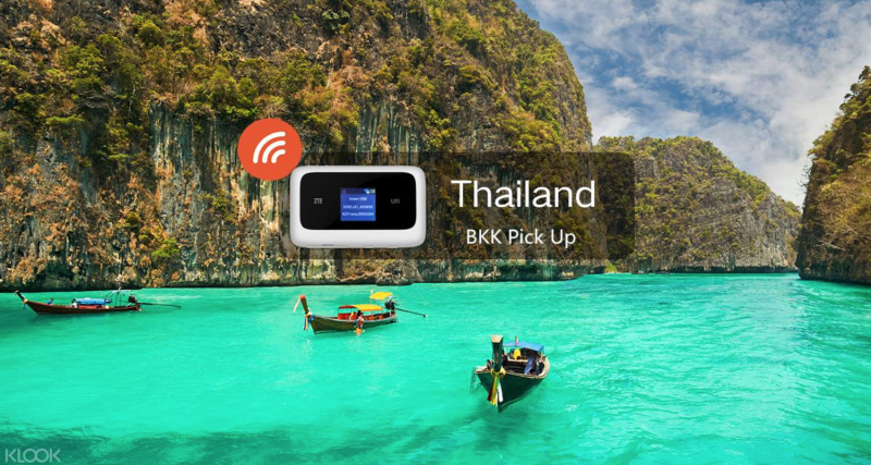 4G WiFi (TH Airport Pick Up) for Thailand