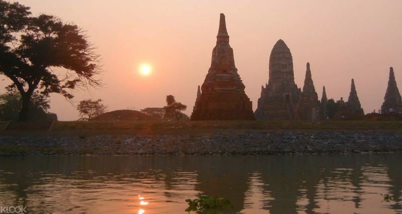 Ayutthaya Day Tour with Sunset Boat Ride