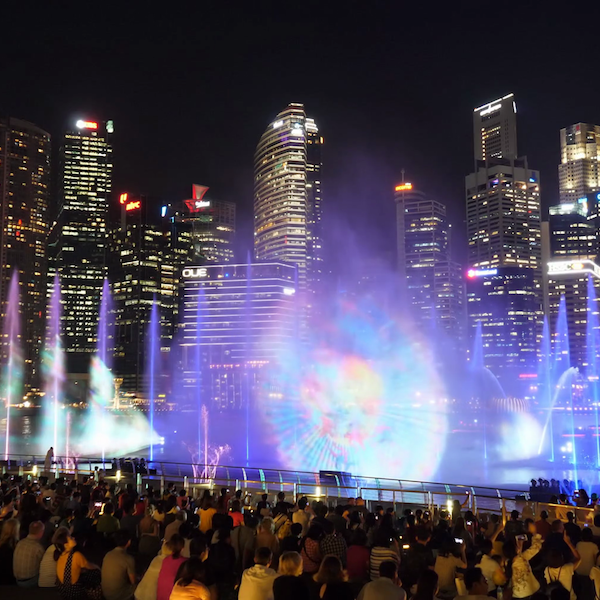 Marina Bay Sands - Light & Water Show